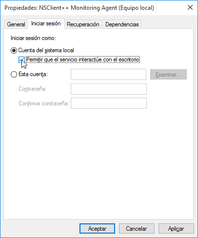 Servicios Windows