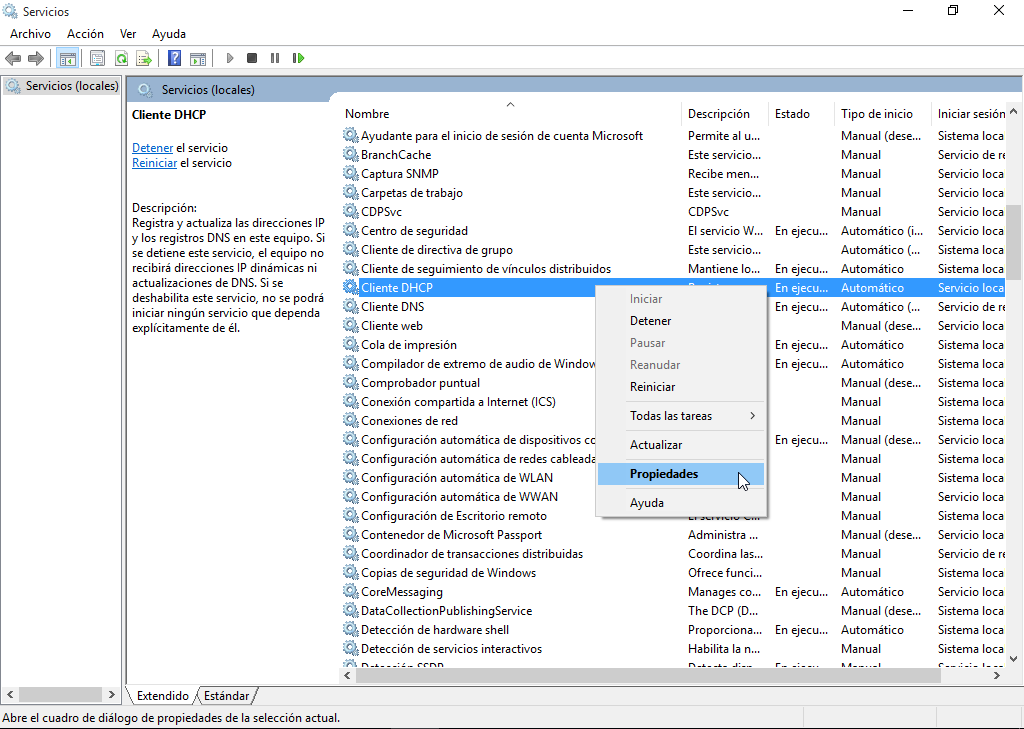 Servicios Windows