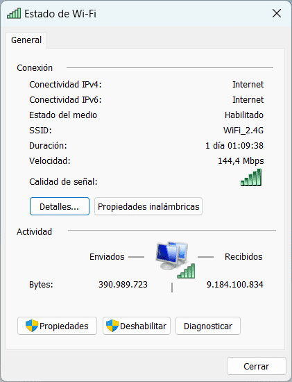 Windows Network State